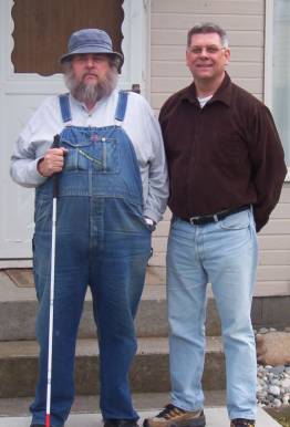 Ken with his brother Dick