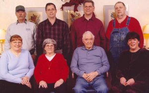 Ken with Bro's & Sisters