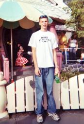 Keith at Disneyland