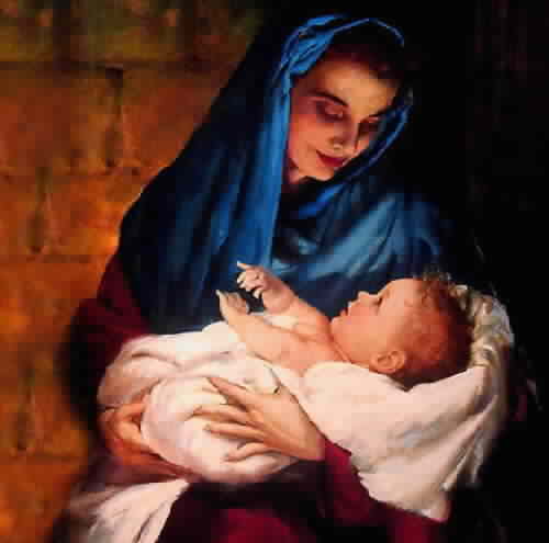 Mary and Jesus